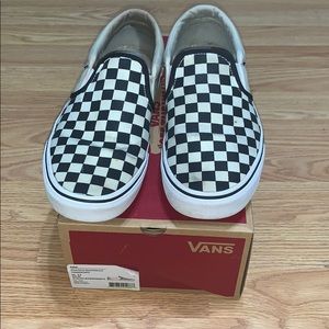 Checkered Slip-on Vans